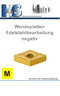 zu unseren Werkzeugen im Bereich negative Wendeplatten zur Edelstahlbearbeitung Drehwendeplatten negativ