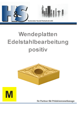 zu unseren Werkzeugen im Bereich positive Wendeplatten zur Edelstahlbearbeitung Drehwendeplatten positiv