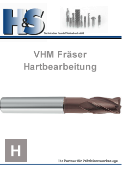 VHM Fräser Hartbearbeitung