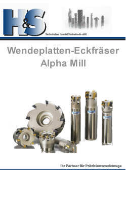 Hochvorschub-Eckfräser 