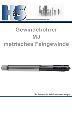 Gewindebohrer metrisches MJ Gewinde