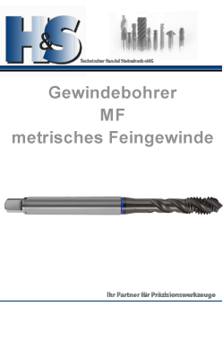 Gewindebohrer metrisches Feingewinde