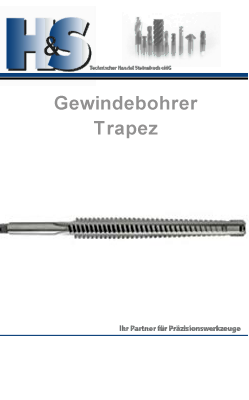 Gewindebohrer Trapez Gewinde