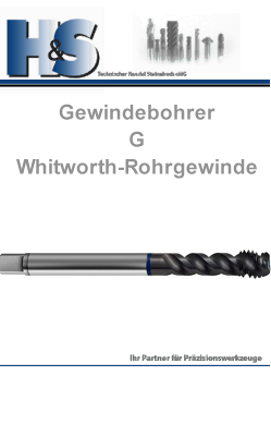 Gewindebohrer für Whitworth-Rohrgewinde