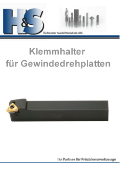 zu unseren Werkzeugen im Bereich Klemmhalter für Gewindedrehplatten Gewindeaussenhalter