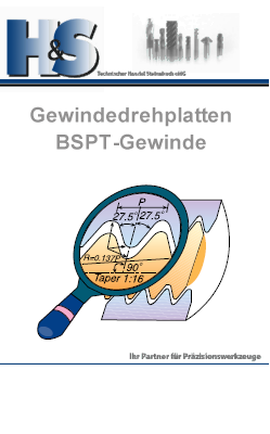 Gewindedrehplatten BSPT°