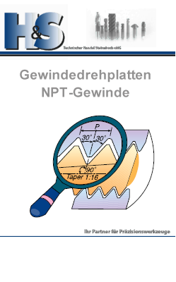 zu unseren Werkzeugen im Bereich Gewindedrehplatten NPT-Gewinde° Gewindedrehplatten NPT°