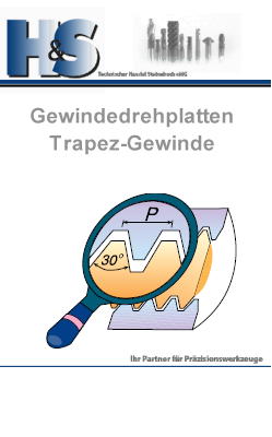 zu unseren Werkzeugen im Bereich Gewindedrehplatten Trapez-Gewinde° Gewindedrehplatten Trapez°