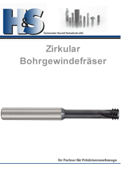 Bohr-Gewindefräser
