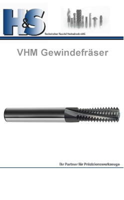 VHM Gewindefräser