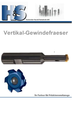 Vertikalgewindefräser