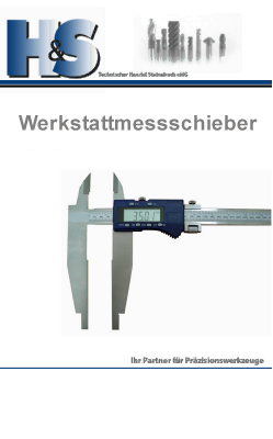Werkstattmessschieber