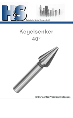 Kegelsenker 40 Grad