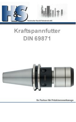 DIN 69871 Steilkegelaufnahmen Kraftspannfutter