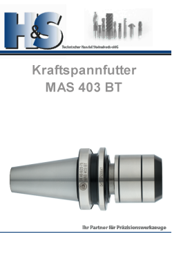 MAS 403 BT Steilkegelaufnahmen Kraftspannfutter