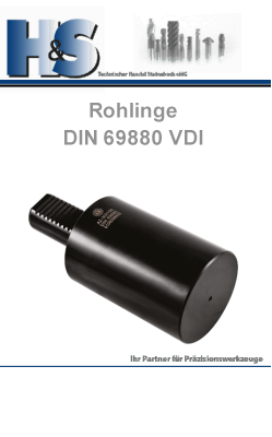 DIN 69880 VDI Rohlinge
