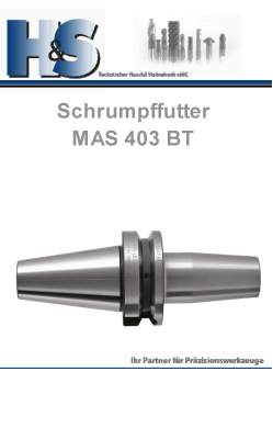 MAS 403 BT Steilkegelaufnahmen Schrumpffutter